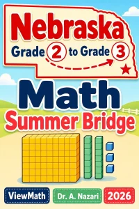 Nebraska Grade 2 to Grade 3 Math Summer Bridge