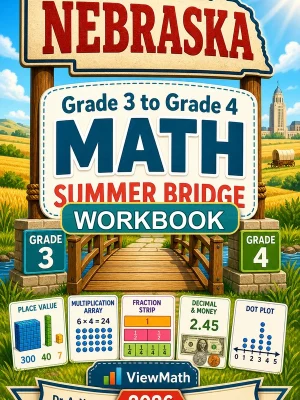 Nebraska NSCAS Grade 3 Math Summer Bridge Workbook