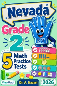 5 Full-Length Nevada Grade 2 Math Practice Tests