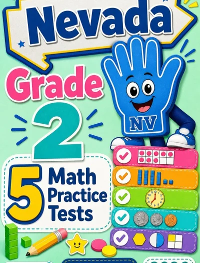 5 Full-Length Nevada Grade 2 Math Practice Tests