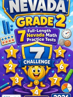 7 Full-Length Nevada Grade 2 Math Practice Tests
