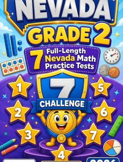7 Full-Length Nevada Grade 2 Math Practice Tests