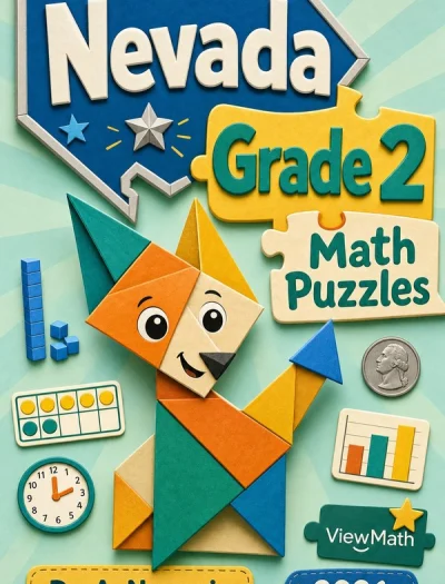 Nevada Grade 2 Math Puzzles and Brain Teasers