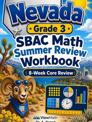 Nevada SBAC Grade 3 Math Summer Review Workbook