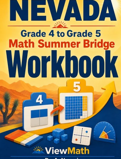 Nevada SBAC Grade 4 Math Summer Bridge Workbook