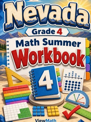 Nevada SBAC Grade 4 Math Summer Review Workbook