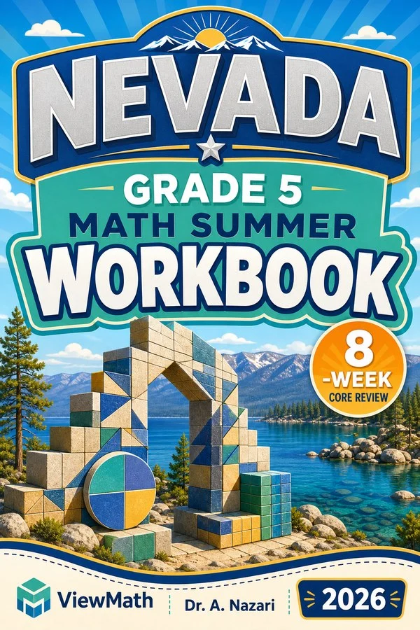 Nevada SBAC Grade 5 Math Summer Review Workbook