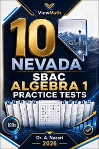 10 Nevada SBAC Algebra 1 Math Practice Tests