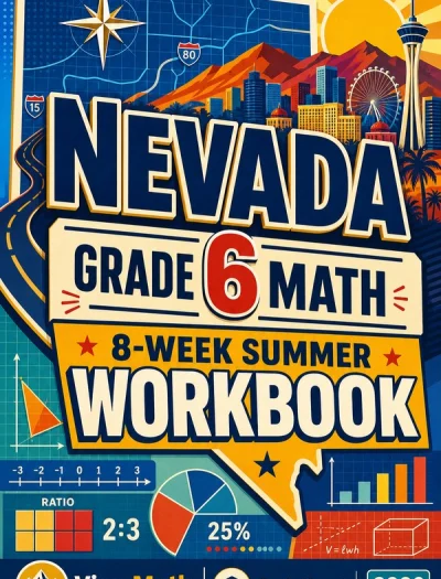 Nevada SBAC Grade 6 Math Summer Review Workbook