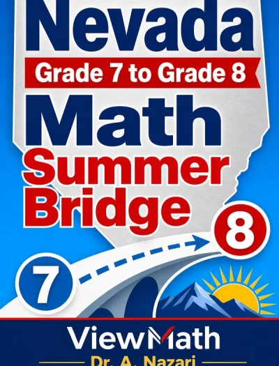 Nevada SBAC Grade 7 to Grade 8 Math Summer Bridge