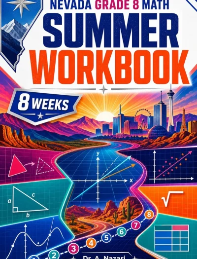 Nevada SBAC Grade 8 Math Summer Review Workbook