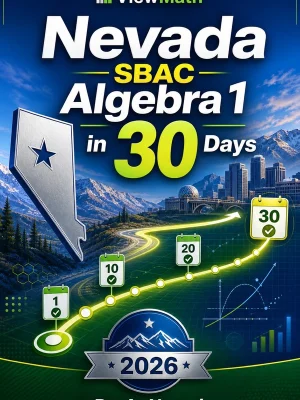 Nevada SBAC Algebra 1 in 30 Days
