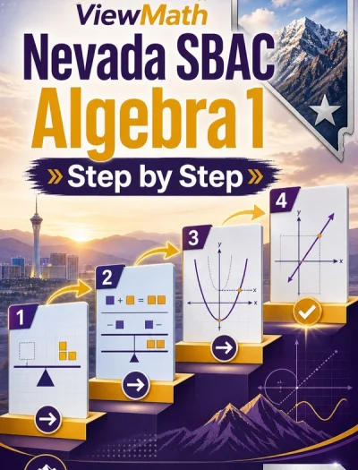 Nevada SBAC Algebra 1 Math Step by Step