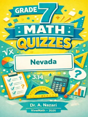 Nevada SBAC Grade 7 Math Quizzes