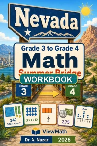 Nevada SBAC Grade 3 Math Summer Bridge Workbook