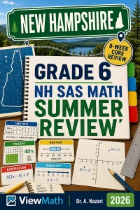 New Hampshire NH SAS Grade 6 Math Summer Review