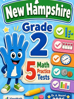 5 Full-Length New Hampshire Grade 2 Math Practice Tests