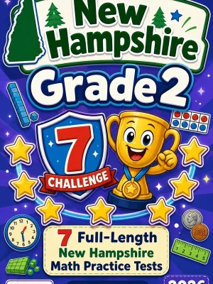 7 Full-Length New Hampshire Grade 2 Math Practice Tests