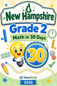 New Hampshire Grade 2 Math in 30 Days