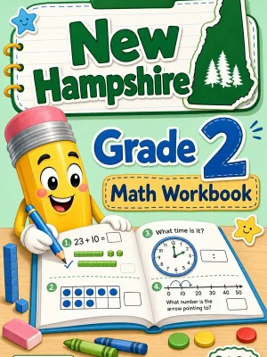New Hampshire Grade 2 Math Workbook