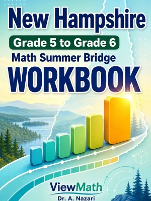 New Hampshire NH SAS Grade 5 Math Summer Bridge Workbook