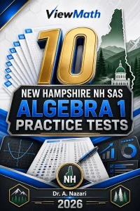 10 New Hampshire NH SAS Algebra 1 Math Practice Tests