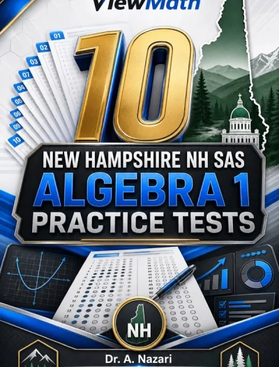 10 New Hampshire NH SAS Algebra 1 Math Practice Tests