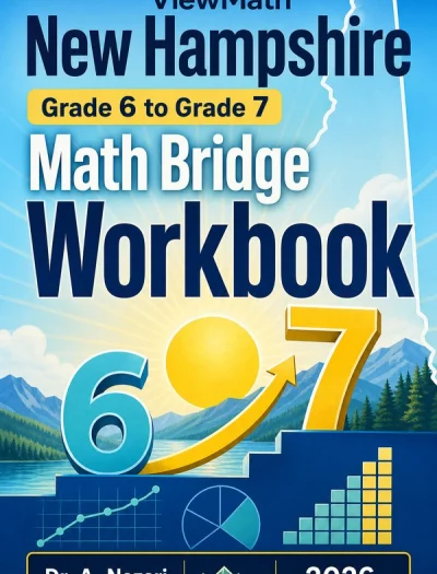 New Hampshire NH SAS Grade 6 Math Summer Bridge Workbook