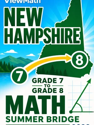 New Hampshire NH SAS Grade 7 Math Summer Bridge