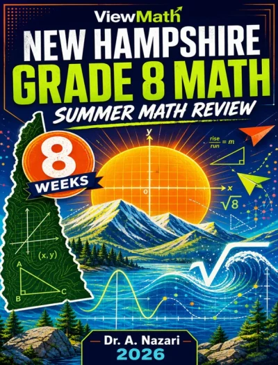 New Hampshire NH SAS Grade 8 Math Summer Review