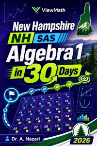 New Hampshire NH SAS Algebra 1 Math in 30 Days