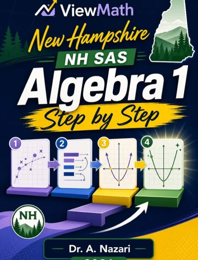 New Hampshire NH SAS Algebra 1 Math Step by Step