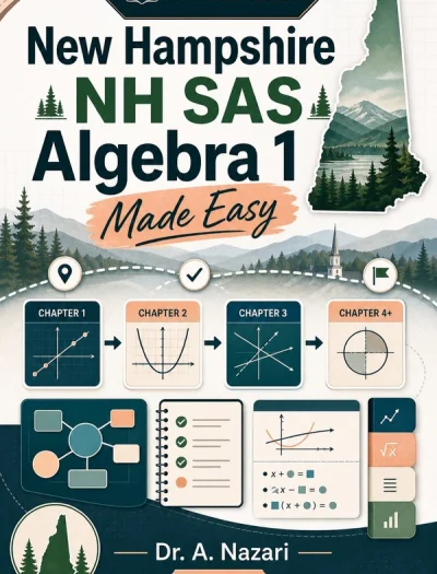 New Hampshire NH SAS Algebra 1 Math Made Easy