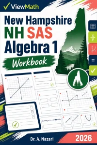 New Hampshire NH SAS Algebra 1 Math Workbook