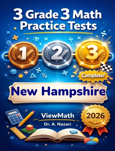 3 New Hampshire NH SAS Grade 3 Math Practice Tests
