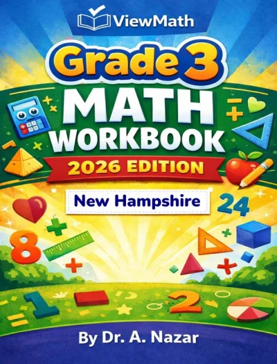 New Hampshire NH SAS Grade 3 Math Workbook