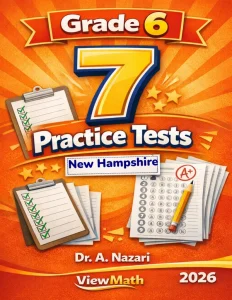 7 New Hampshire NH SAS Grade 6 Math Practice Tests