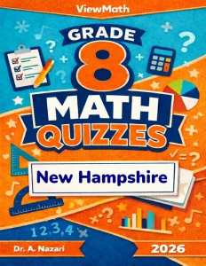 New Hampshire NH SAS Grade 8 Math Quizzes
