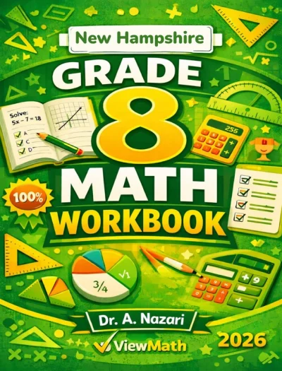 New Hampshire NH SAS Grade 8 Math Workbook