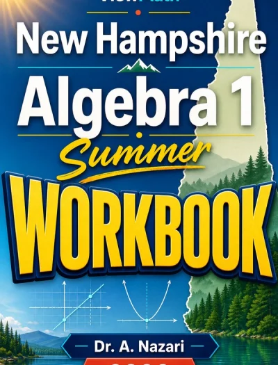 New Hampshire NH SAS Algebra 1 Summer Workbook