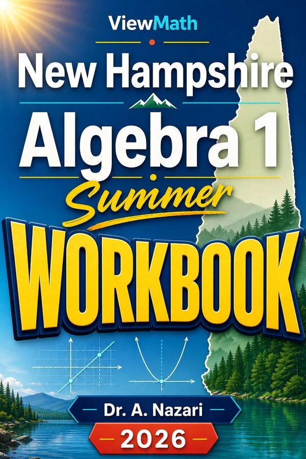 New Hampshire NH SAS Algebra 1 Summer Workbook