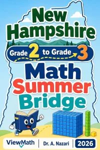 New Hampshire Grade 2 to Grade 3 Math Summer Bridge