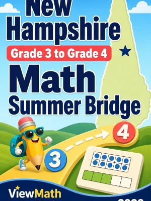 New Hampshire NH SAS Grade 3 Math Summer Bridge