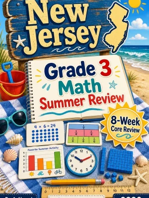 New Jersey NJSLA Grade 3 Math Summer Review
