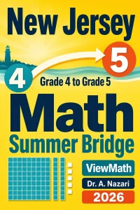 New Jersey NJSLA Grade 4 Math Summer Bridge