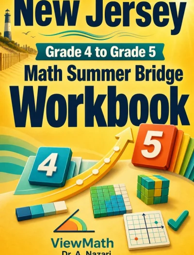 New Jersey NJSLA Grade 4 Math Summer Bridge Workbook