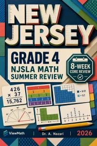 New Jersey NJSLA Grade 4 Math Summer Review