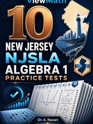 10 New Jersey NJSLA Algebra 1 Practice Tests