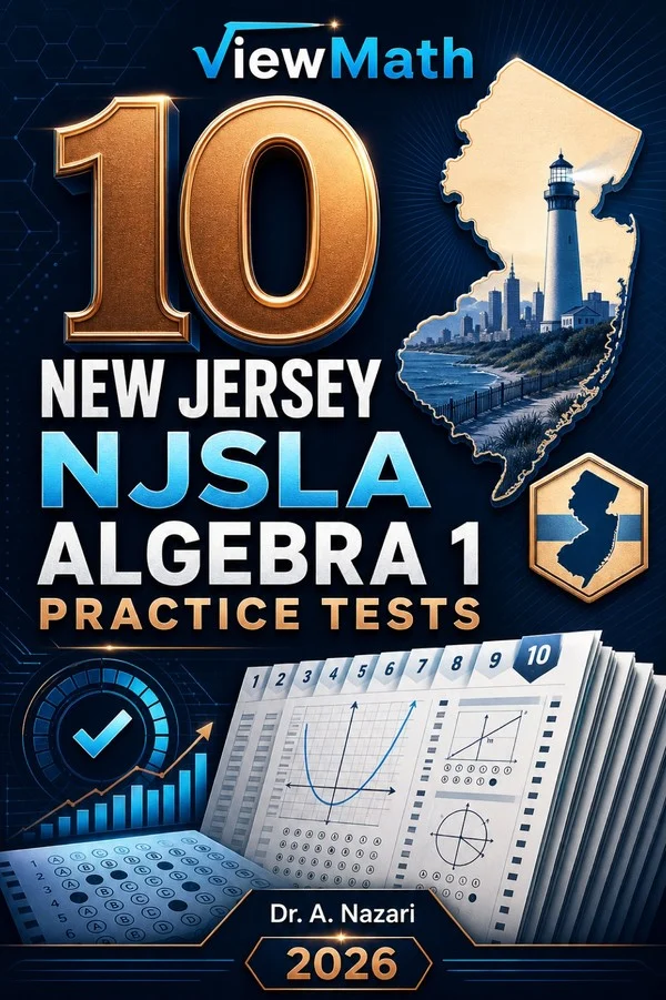 10 New Jersey NJSLA Algebra 1 Practice Tests