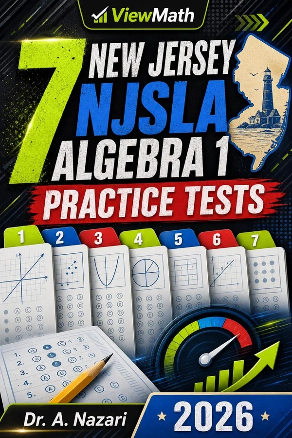 7 New Jersey NJSLA Algebra 1 Practice Tests